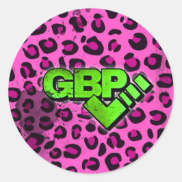 Pegatina Redonda Sticker 'Em Up