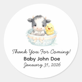 Pegatina Redonda Sticker for Loot Bags, Giveaways, Tags & more