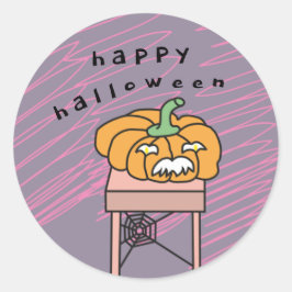 Pegatina Redonda Sticker halloween