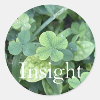 Pegatina Redonda Sticker 'Insight
