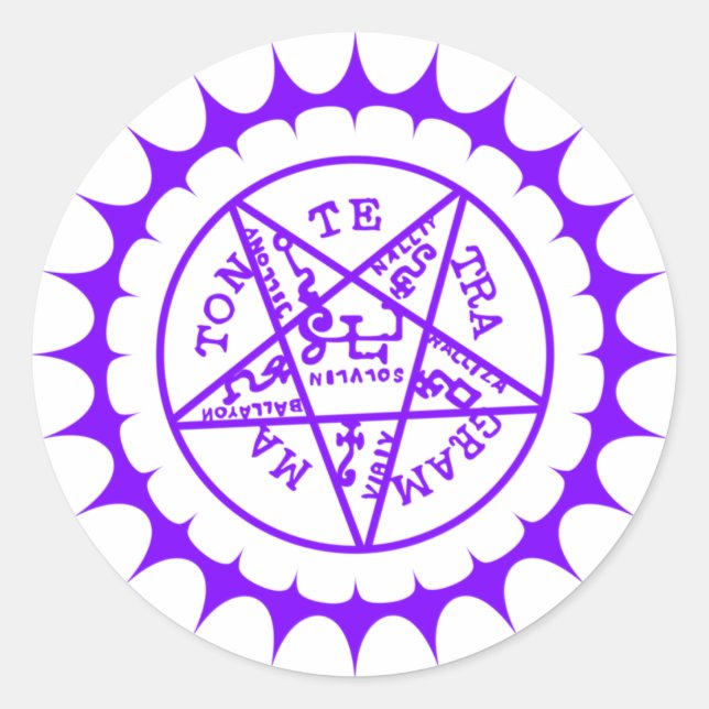 Pegatina Redonda sticker kuroshitsuji (Anverso)