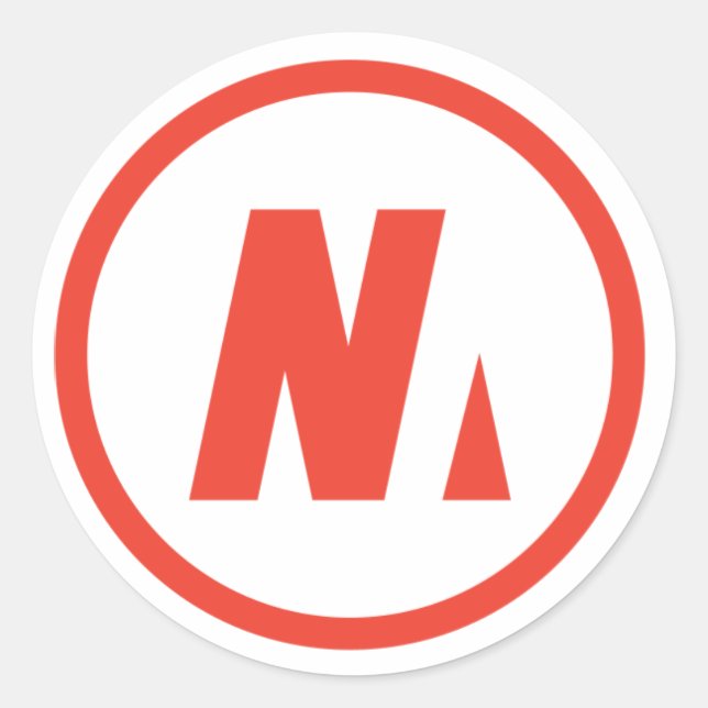 Pegatina Redonda Sticker Nousmotards Rond (Anverso)