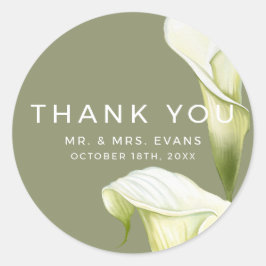 Pegatina Redonda Stickers for Weddings