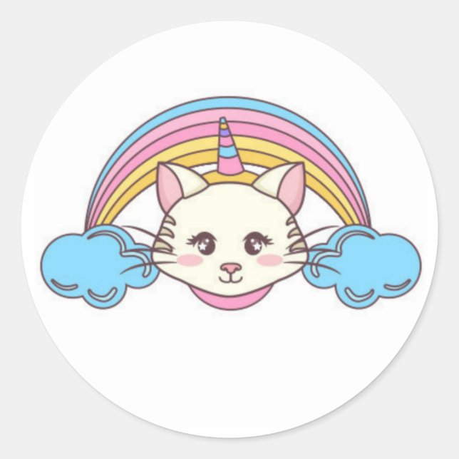 Pegatina Redonda stikers et autocollant (Anverso)