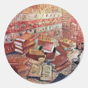 Pegatina Redonda Still Life por Vincent van Gogh 1887