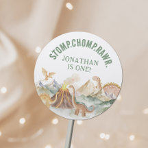 Stomp Chomp Rawr Boy Dinosaur Primer Fiesta de cum