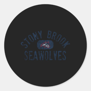 Pegatina Redonda Stony Brook Seawolves Week