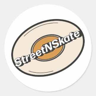 Pegatina Redonda StreetNSkate