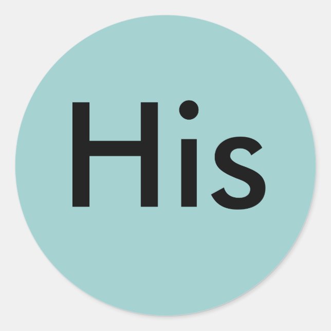 Pegatina Redonda Su (Anverso)