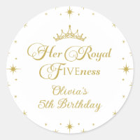 Su Alteza Real Quinto Cumpleaños Princesa de Oro 5