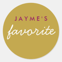 "Su" refrigerio favorito Magenta Gold