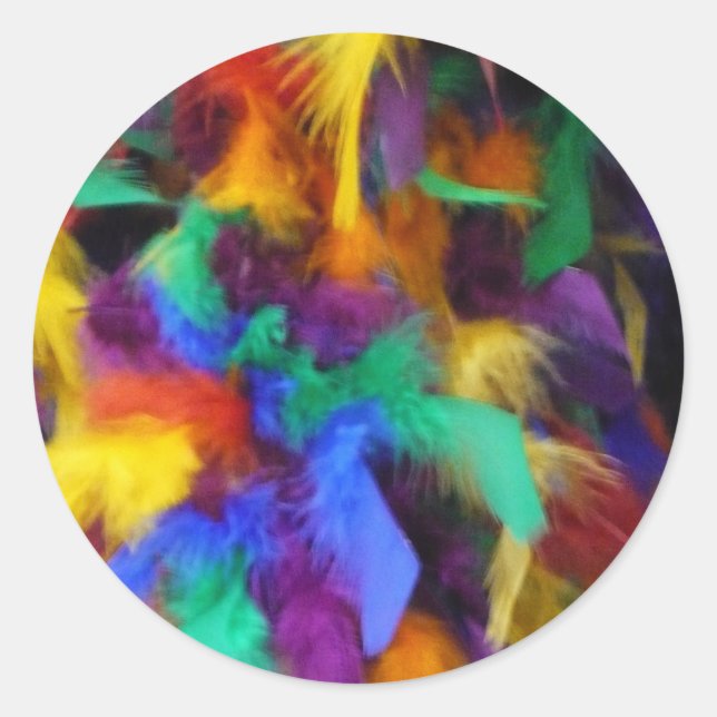 Pegatina Redonda Suavizar (Anverso)