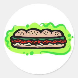 Pegatina Redonda Sub