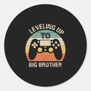 Pegatina Redonda Subiendo de Nivel a Big Brother 2025 Gamer Diverti