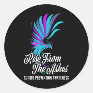 Pegatina Redonda Subir De Pmono Ss Cute Ssnix El Suicidio De Los Ce