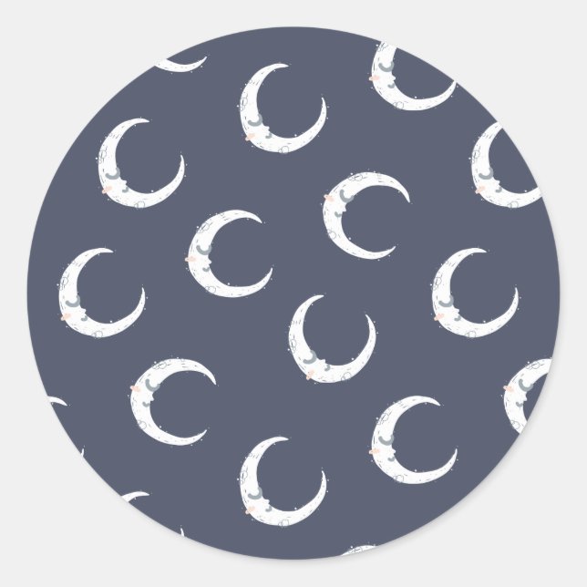 Pegatina Redonda Sueño grande pequeño en Dream gran mentira fiesta  (Anverso)