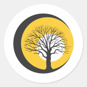 Pegatina Redonda Sueños