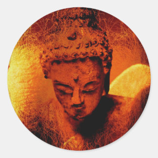 Pegatina Redonda Sueños de Buda