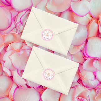 Pegatina Redonda Sueños de Pony Púrpura - Gracias a los Pegatinas