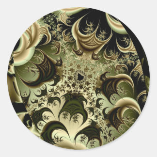 Pegatina Redonda Sueños salvajes