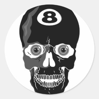 Pegatina Redonda Suerte Directa