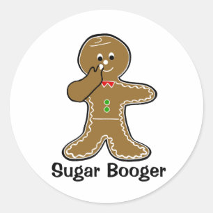 Pegatina Redonda Sugar Booger