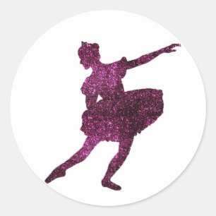 Pegatina Redonda Sugar Plum Fairy
