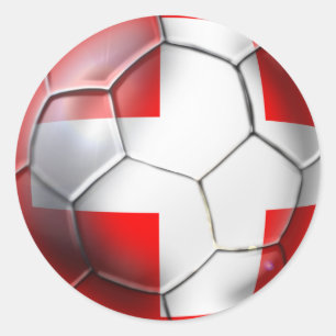 Pegatina Redonda Suisse Svizzera Svizra Suiza Bandera suiza Nati