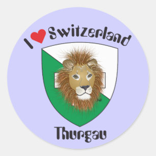 Pegatina Redonda Suiza Suisse Svizzera Svizra Switzerland pegamento