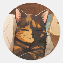 Pegatina Redonda Suki Smiles