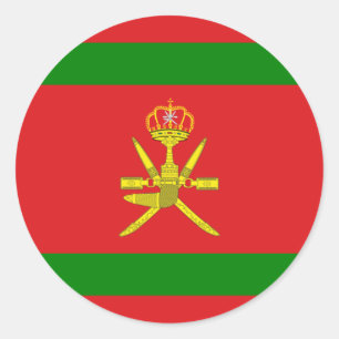 Pegatina Redonda Sultán De Omán, Noruega