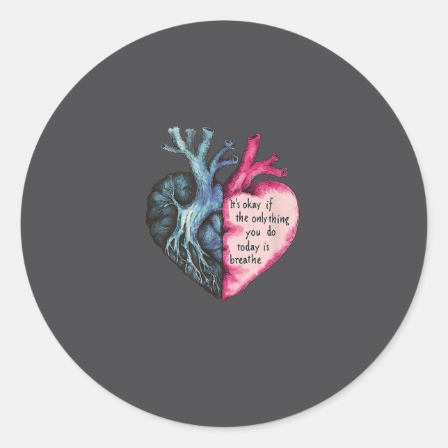 Pegatina Redonda Sunflower Suicide Awareness  (Anverso)