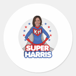 PEGATINA REDONDA SUPER HARRIS