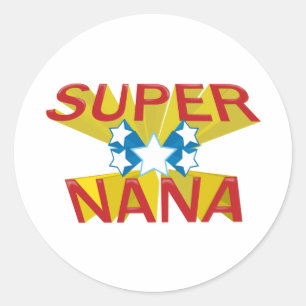 PEGATINA REDONDA SUPER NANA