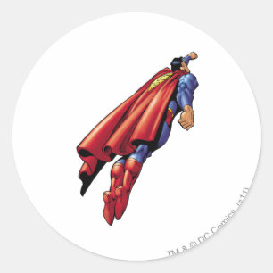 Pegatina Redonda Superman 36