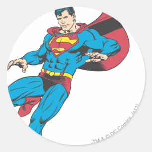 Pegatina Redonda Superman 85