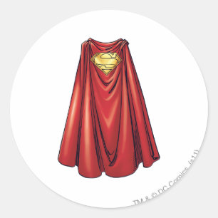 Pegatina Redonda Superman - El Cabo
