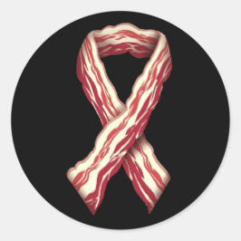 Pegatina Redonda Support Bacon