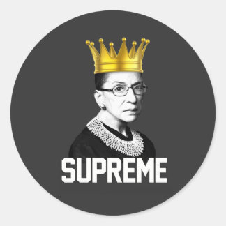 PEGATINA REDONDA SUPREME RBG