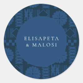 Pegatina Redonda Suva