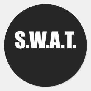 Pegatina Redonda SWAT HALLOWEEN COSTUME.png