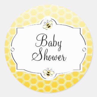 Pegatina Redonda Sweet Bee