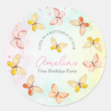 Sweet Flutter 1st Birthday Party