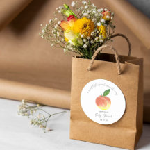 Sweet Little Peach Baby Shower
