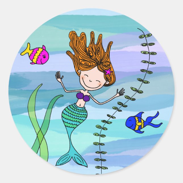 Pegatina Redonda Sybil (Anverso)