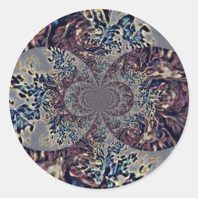 Pegatina Redonda T. Nova (Anverso)