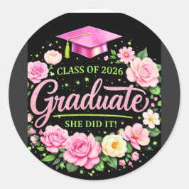 Pegatina Redonda T-Shirt