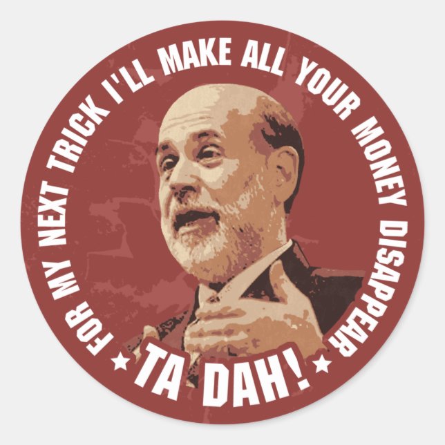 Pegatina Redonda ¡Ta Dah! (Anverso)