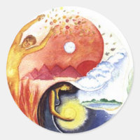 Taijitu ilustrando la polaridad