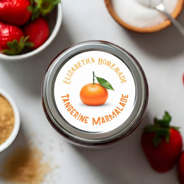 Pegatina Redonda Tangerine Marmalade (Subido por el creador)